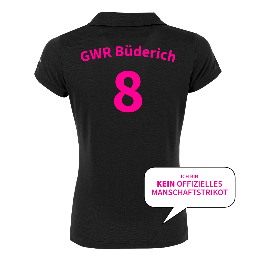 GWR Hockey Trikot für Damen // schwarz (Elternhockey-Sondertrikot) – Bild 2