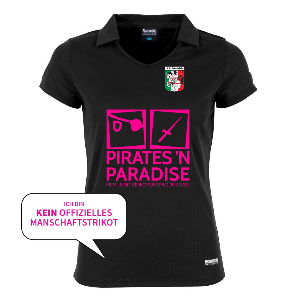 GWR Hockey Trikot für Damen // schwarz (Elternhockey-Sondertrikot)